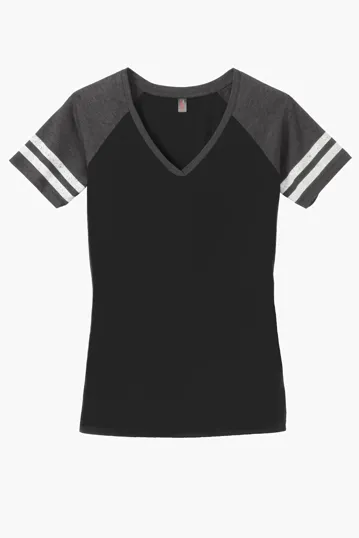 District Women's Game V-Neck Tee — view 2