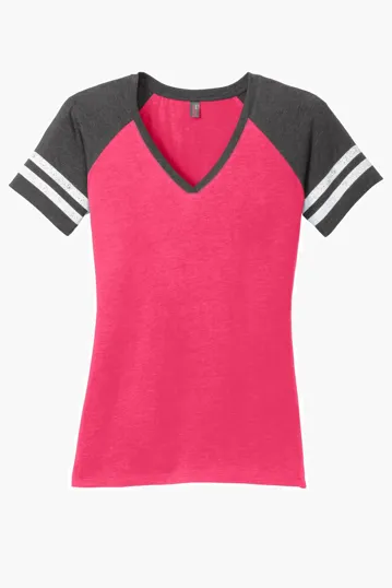 District Women's Game V-Neck Tee — view 5