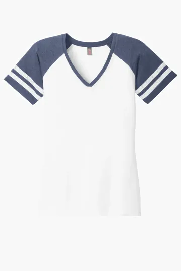 District Women's Game V-Neck Tee — view 7