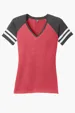District Women's Game V-Neck Tee — view 3