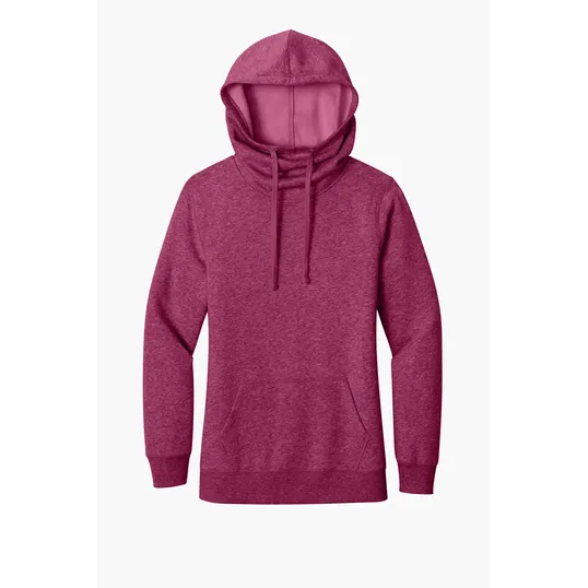 District Women's Lightweight Fleece Hoodie — view 5