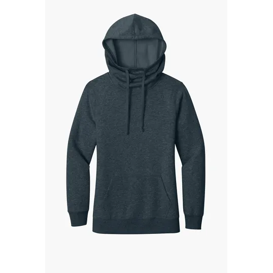 District Women's Lightweight Fleece Hoodie — view 4