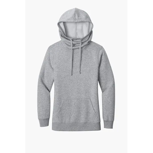 District Women's Lightweight Fleece Hoodie — view 3