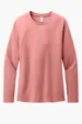 District Women's Perfect Blend CVC Long Sleeve Tee — view 3