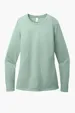 District Women's Perfect Blend CVC Long Sleeve Tee — view 4