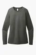 District Women's Perfect Blend CVC Long Sleeve Tee — view 5