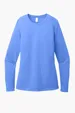 District Women's Perfect Blend CVC Long Sleeve Tee — view 7