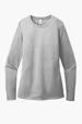 District Women's Perfect Blend CVC Long Sleeve Tee — view 8