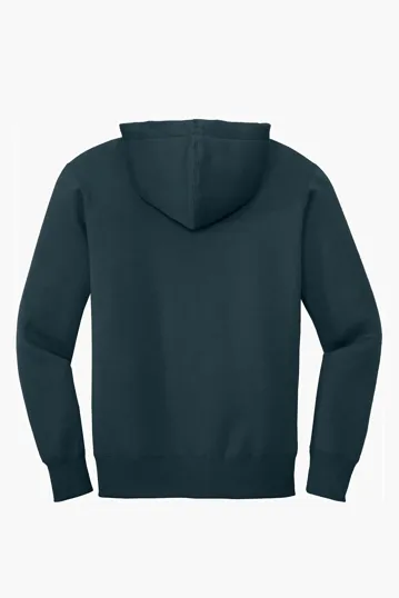District Perfect Weight Fleece Full-Zip Hoodie — view 7