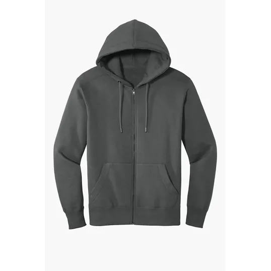 District Perfect Weight Fleece Full-Zip Hoodie — view 2