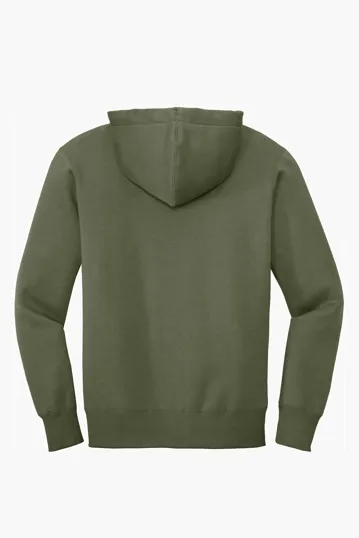 District Perfect Weight Fleece Full-Zip Hoodie — view 15