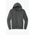 District Perfect Weight Fleece Full-Zip Hoodie — view 2