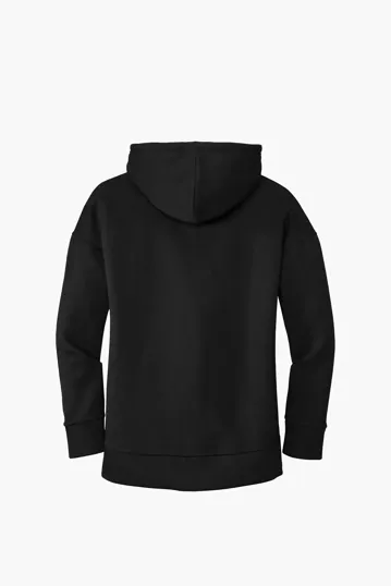 District Women's Perfect Weight Fleece Drop Shoulder Full-Zip Hoodie — view 5