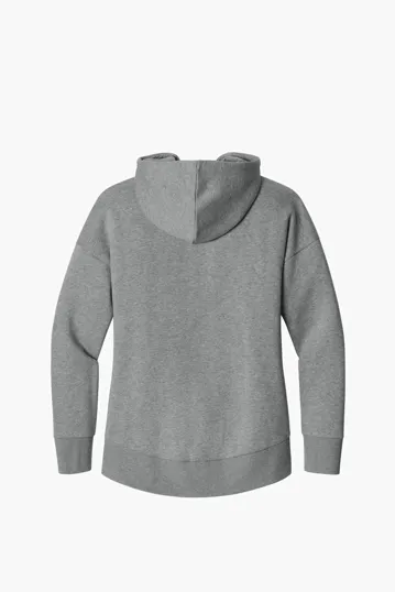 District Women's Perfect Weight Fleece Drop Shoulder Full-Zip Hoodie — view 14
