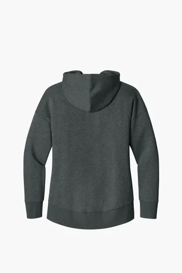District Women's Perfect Weight Fleece Drop Shoulder Full-Zip Hoodie — view 15
