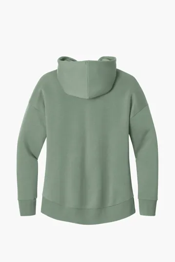 District Women's Perfect Weight Fleece Drop Shoulder Full-Zip Hoodie — view 16
