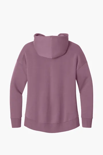 District Women's Perfect Weight Fleece Drop Shoulder Full-Zip Hoodie — view 17