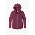 District Women's Perfect Weight Fleece Drop Shoulder Full-Zip Hoodie — view 6