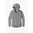 District Women's Perfect Weight Fleece Drop Shoulder Full-Zip Hoodie — view 8
