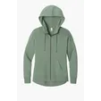 District Women's Perfect Weight Fleece Drop Shoulder Full-Zip Hoodie — view 10