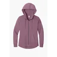 District Women's Perfect Weight Fleece Drop Shoulder Full-Zip Hoodie — view 11