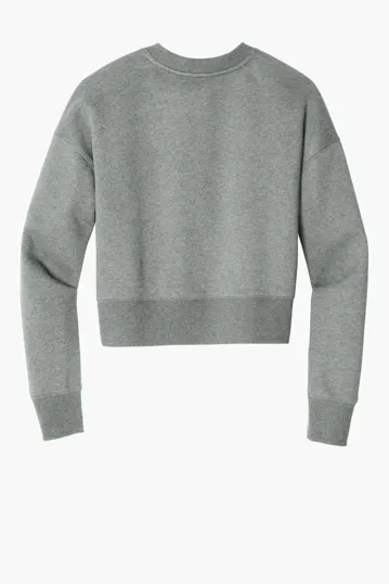 District Women's Perfect Weight Fleece Cropped Crew — view 15