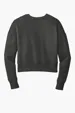 District Women's Perfect Weight Fleece Cropped Crew — view 5