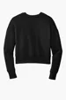 District Women's Perfect Weight Fleece Cropped Crew — view 6
