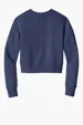 District Women's Perfect Weight Fleece Cropped Crew — view 7