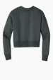 District Women's Perfect Weight Fleece Cropped Crew — view 14