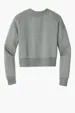 District Women's Perfect Weight Fleece Cropped Crew — view 15