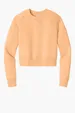 District Women's Perfect Weight Fleece Cropped Crew — view 8