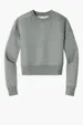 District Women's Perfect Weight Fleece Cropped Crew — view 11