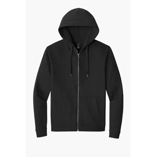 District Perfect Tri Fleece Full-Zip Hoodie — view 2
