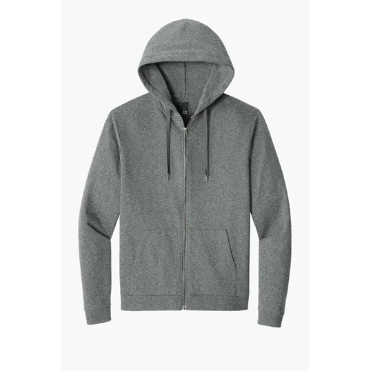 District Perfect Tri Fleece Full-Zip Hoodie — view 3