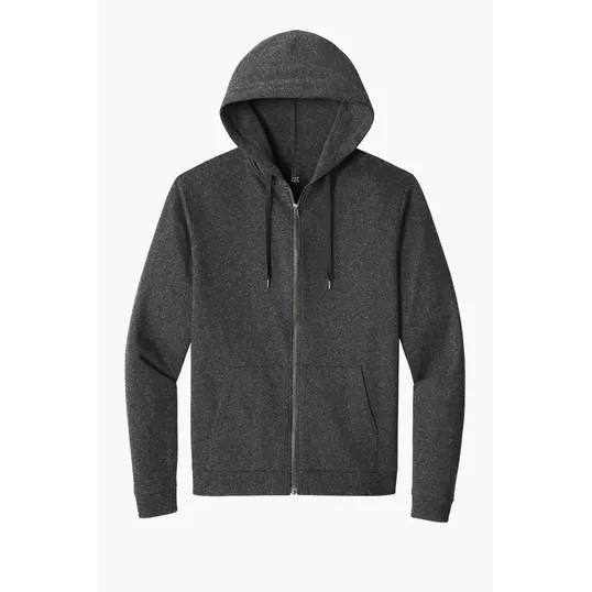 District Perfect Tri Fleece Full-Zip Hoodie — view 4