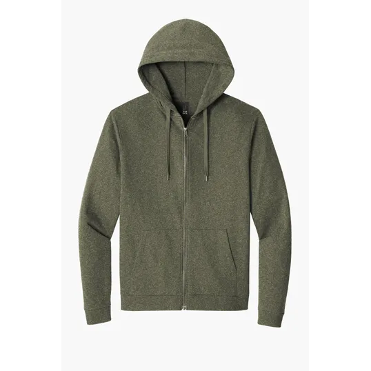 District Perfect Tri Fleece Full-Zip Hoodie — view 5