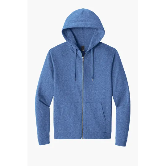 District Perfect Tri Fleece Full-Zip Hoodie — view 7