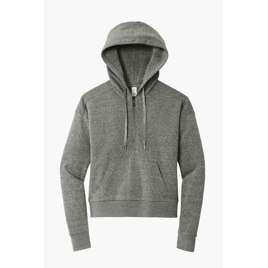 District Women's Perfect Tri Fleece 1/2-Zip Pullover — view 4