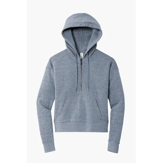District Women's Perfect Tri Fleece 1/2-Zip Pullover — view 6