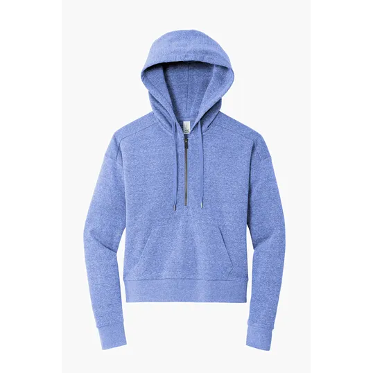 District Women's Perfect Tri Fleece 1/2-Zip Pullover — view 7