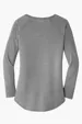 District Women's Perfect Tri Long Sleeve Tunic Tee — view 9