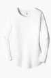 District Women's Perfect Tri Long Sleeve Tunic Tee — view 6