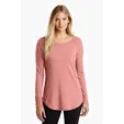 District Women's Perfect Tri Long Sleeve Tunic Tee