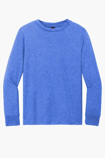 District Youth Perfect Tri Long Sleeve Tee — view 7