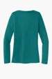 District Women's Perfect Tri Long Sleeve V-Neck Tee  — view 15