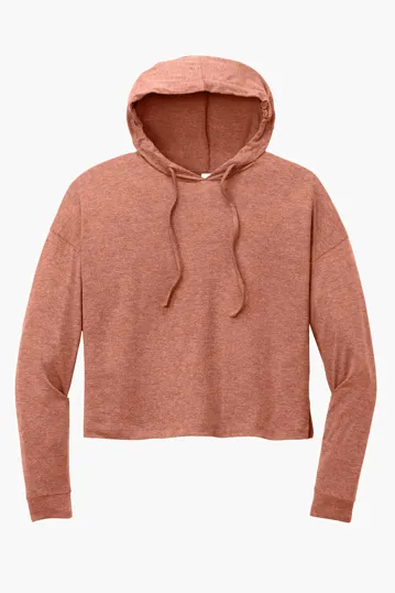 District Women's Perfect Tri Midi Long Sleeve Hoodie — view 4