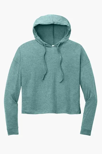 District Women's Perfect Tri Midi Long Sleeve Hoodie — view 6