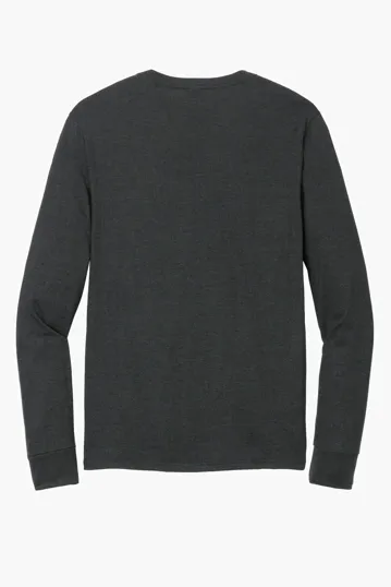 District Perfect Tri Long Sleeve Henley — view 7
