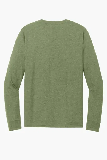 District Perfect Tri Long Sleeve Henley — view 9